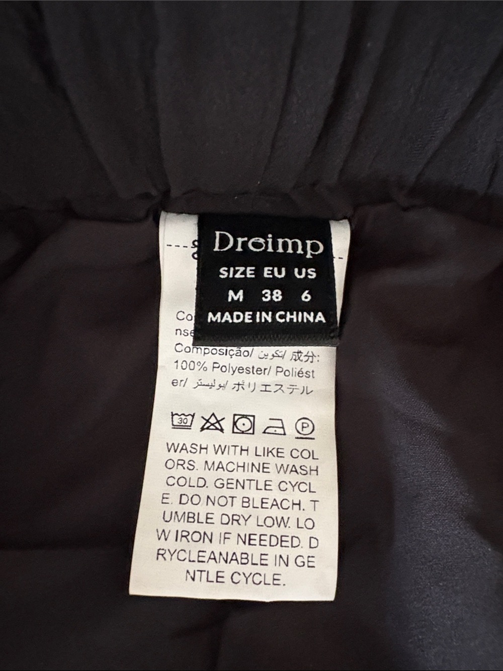 Black Tiered Wide-Leg Pants - Picture 3 of 3